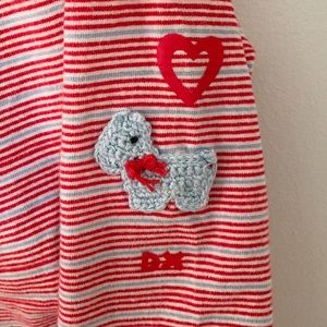 Deux Par Deux Striped Long Sleeve Girls Shirt 4